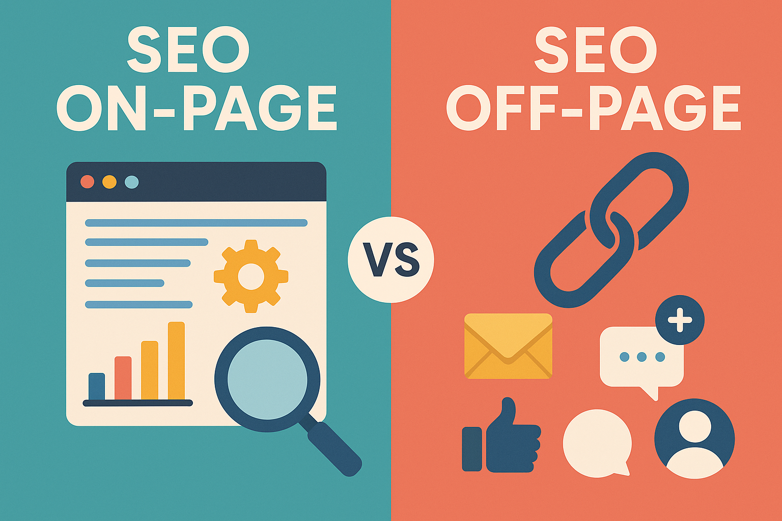 SEO on-page vs. SEO off-page