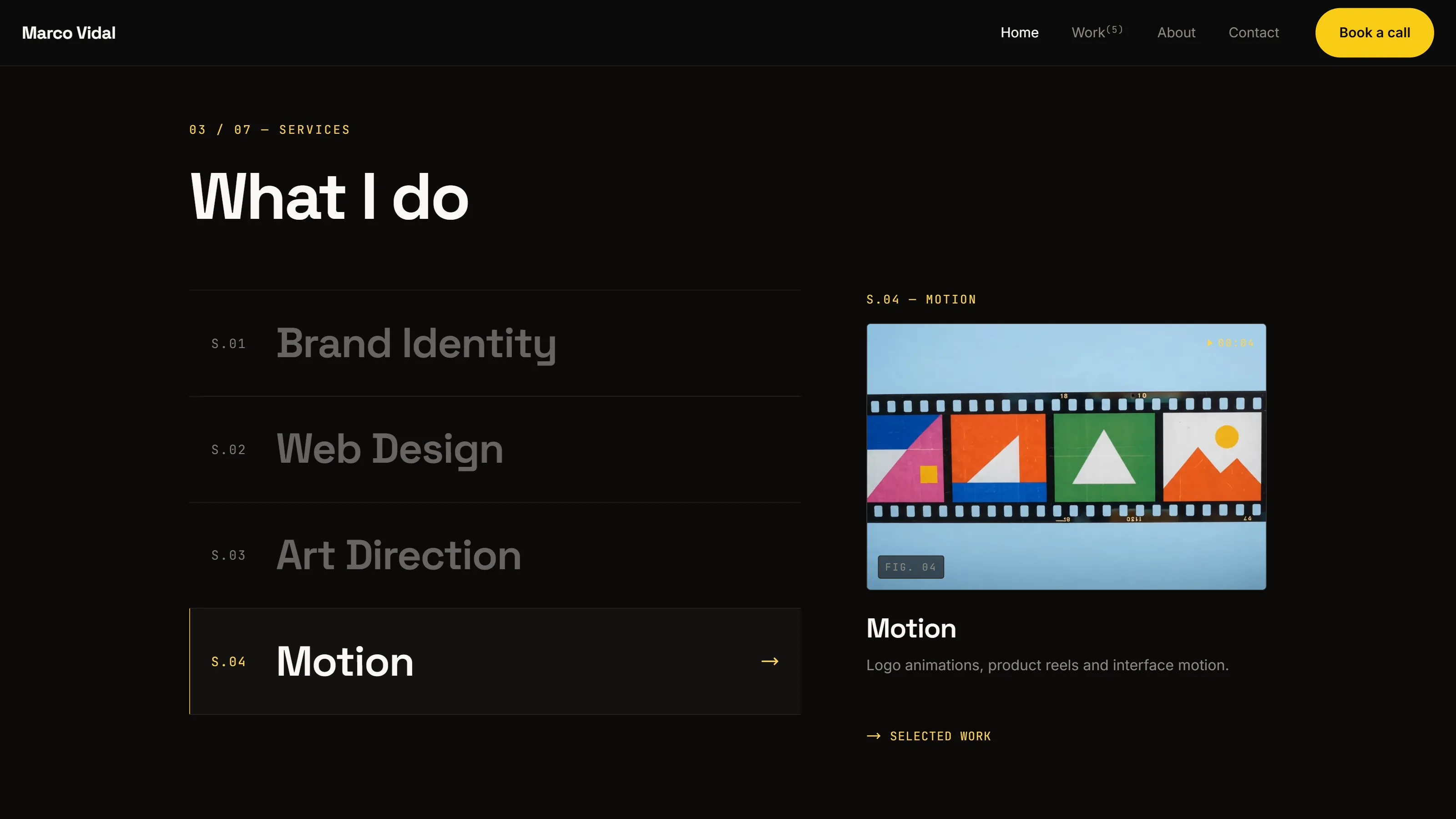 Lambda Portfolio template — screenshot 4 of 5