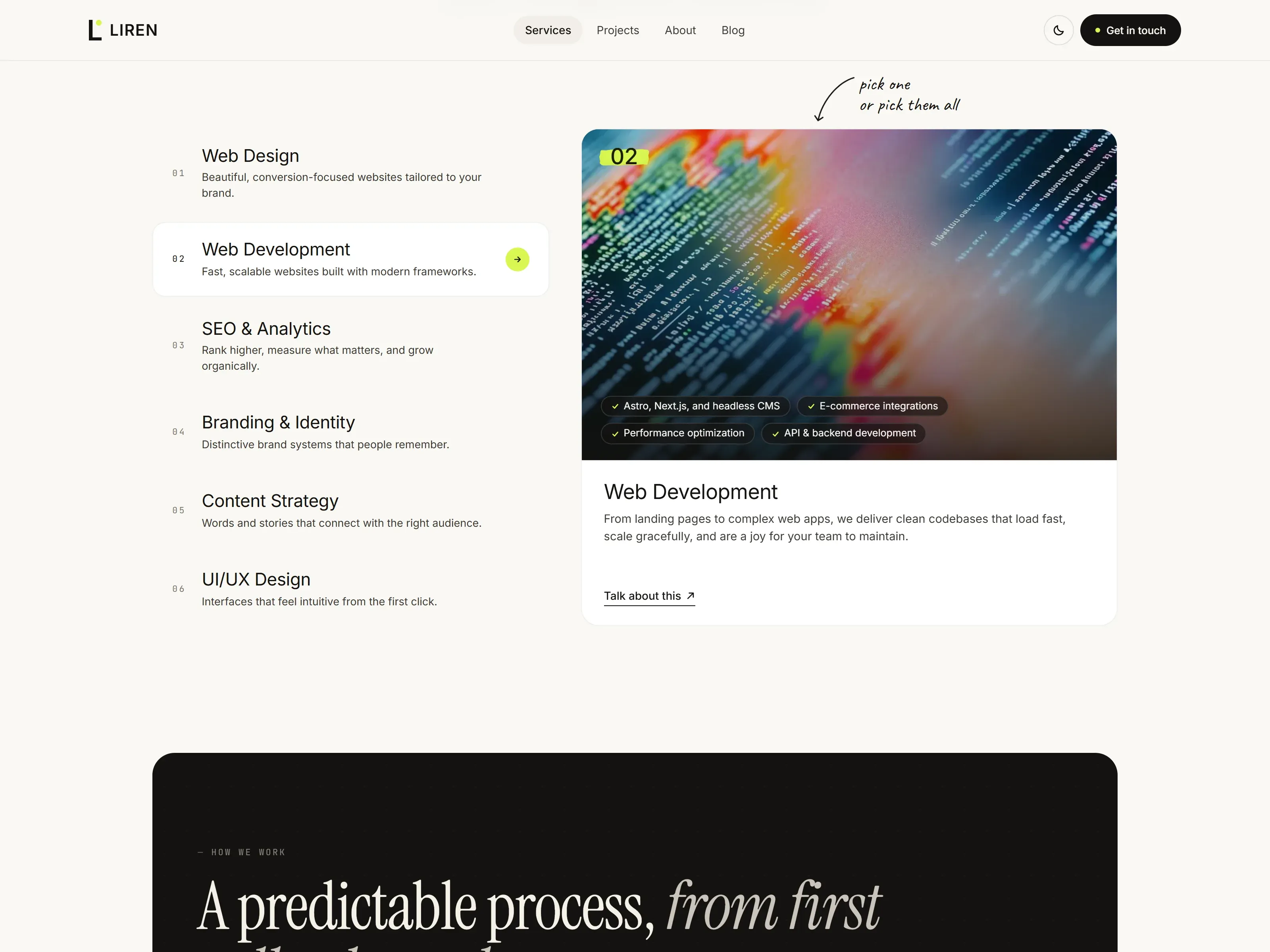 Liren template — screenshot 2 of 5