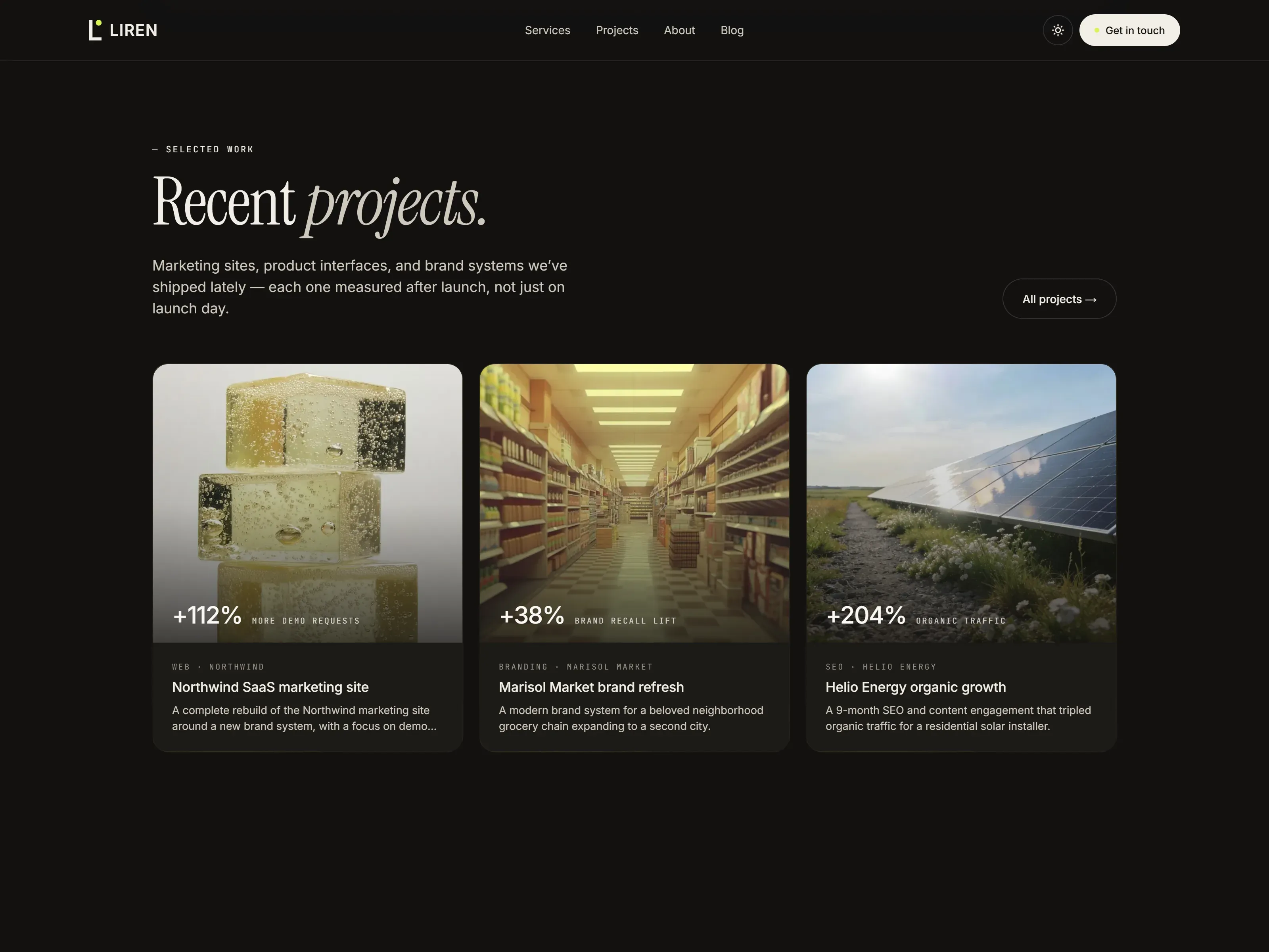 Liren template — screenshot 3 of 5