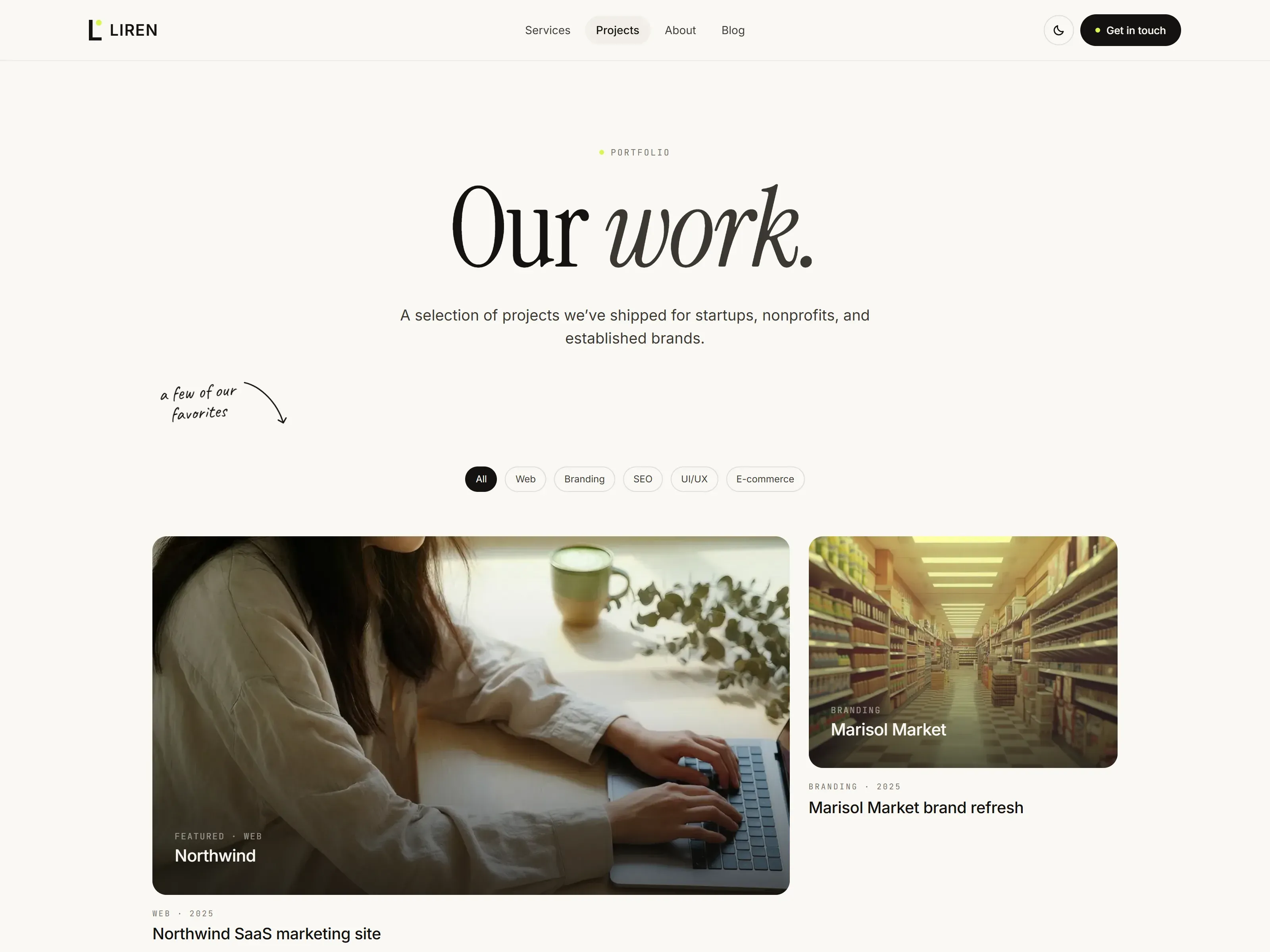 Liren template — screenshot 4 of 5
