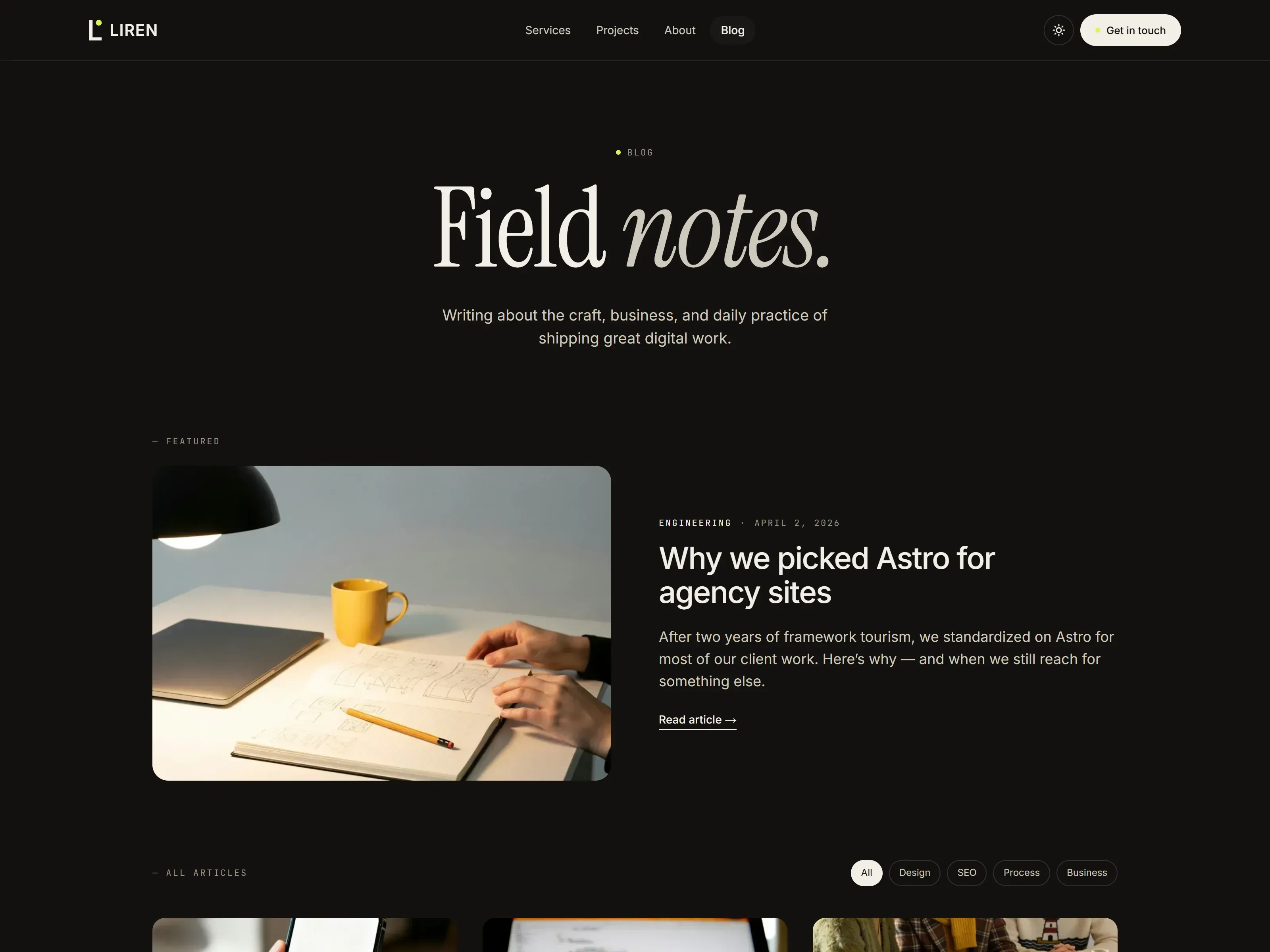 Liren template — screenshot 5 of 5