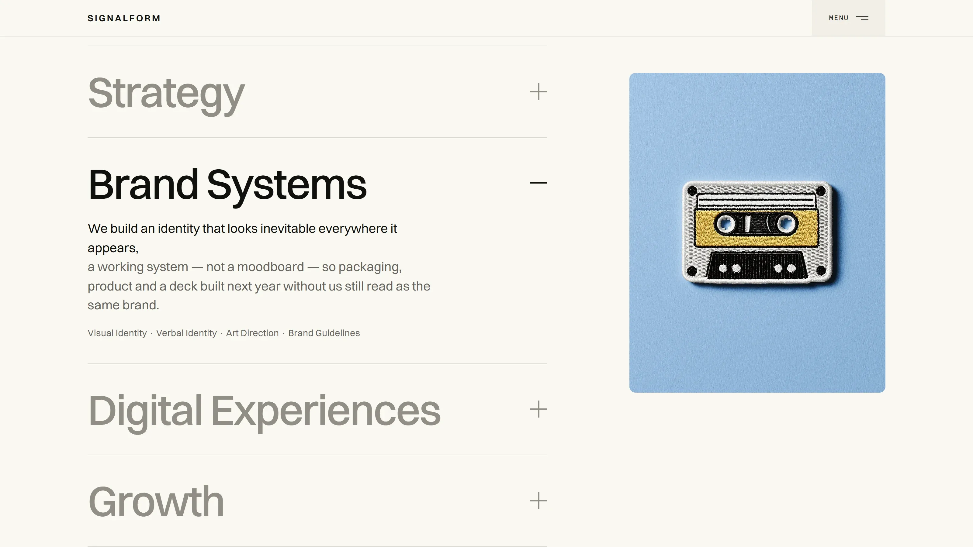 Signalform template — screenshot 2 of 5